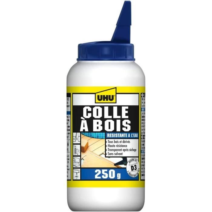 Colle à bois waterproof Plus forte que le bois, résiste à l