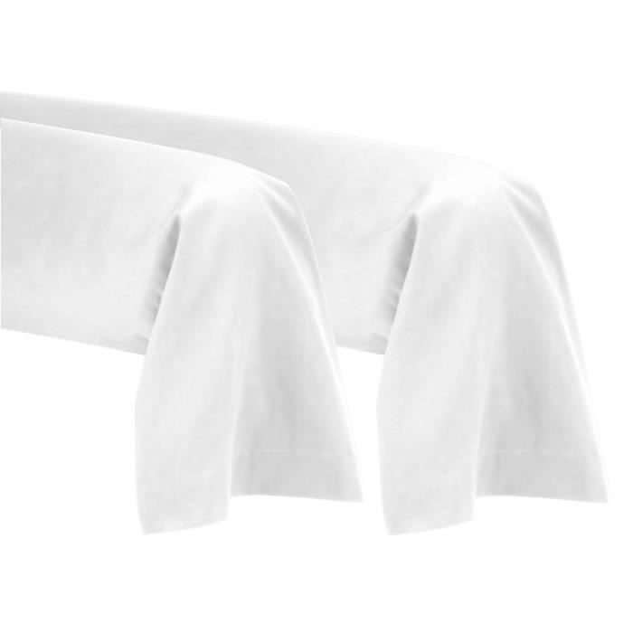 Taie De Traversin Uni 85x185 Cm ATMO UNI Violine