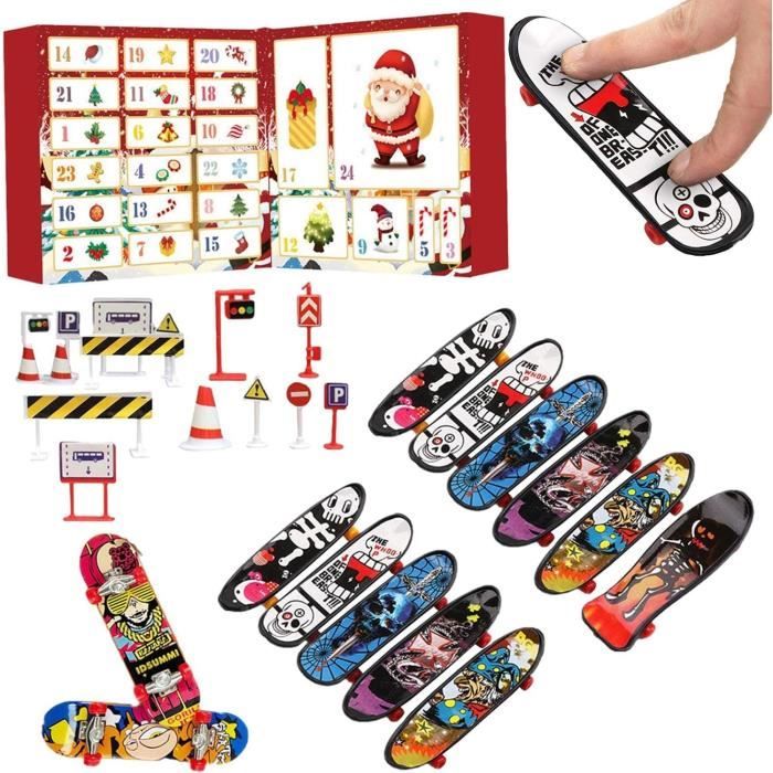 Calendrier De L #39 Avent De Noël 2022 Mini Fingerboard Advent Calendar