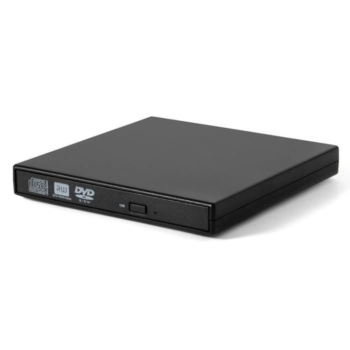 Lecteur optique externe de CD-DVD ROM, USB 2.0, graveur de DVD RW ...