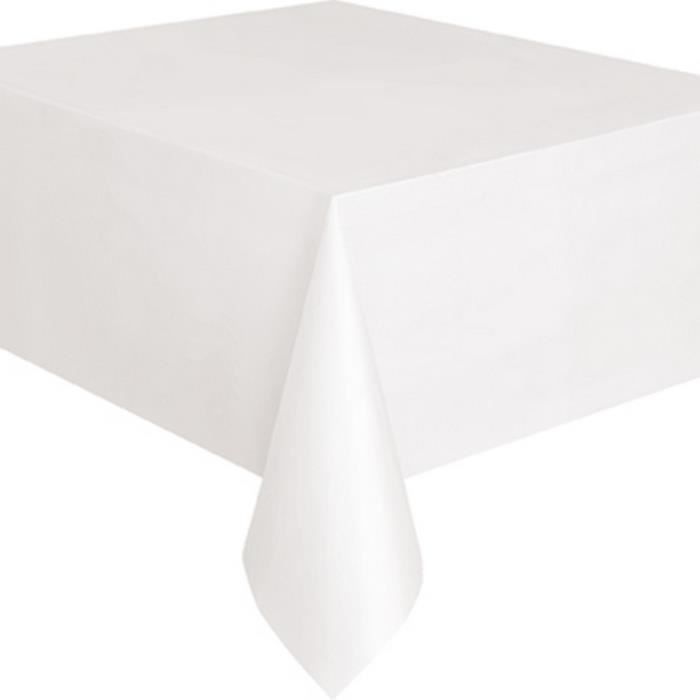 Nappe En Plastique Rose Pastel - 2,74x1,37 M - Jetable Et Pratique - Pour Fêtes Et Événements