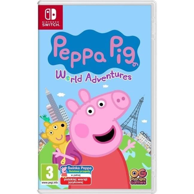 Jeu vidéo - Cenega - Peppa Pig World Adventures - Nintendo Switch - Blanc - Compatible Switch