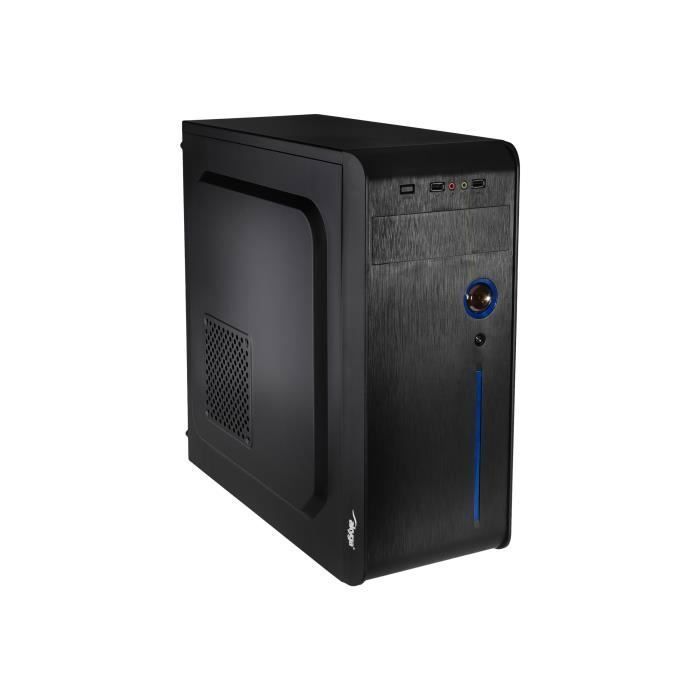 Akyga AK939BL Tour ATX pas d'alimentation ATX avec inserts bleus USBAudio - vue 5