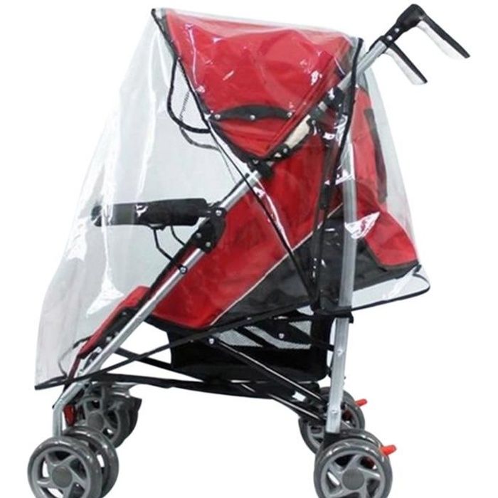 Pinji Habillage Universel Pluie pour Poussette d'enfant Anti-pluie  Imperméable Noir - Cdiscount Prêt-à-Porter