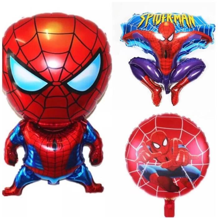 Ballon Anniversaire Spiderman Achat Vente Pas Cher
