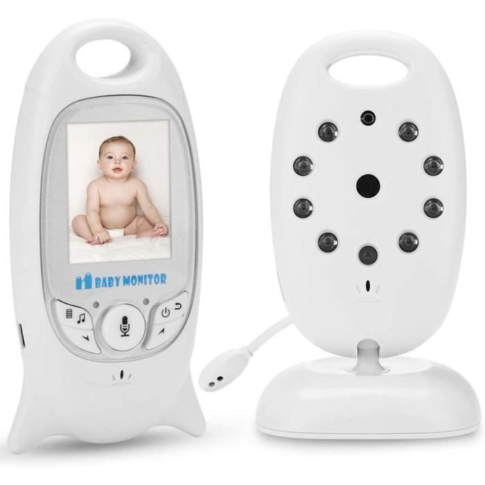 Moniteur Bebe Video Nvmiao Babyphone Video Sans Fil Avec Grand Ecran 2 0 Hd Eco Mode Vision Nocturne Et Capteur De La Temperature Cdiscount Puericulture Eveil Bebe