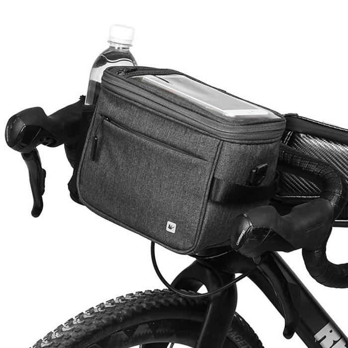 Sacoche Pour Guidon Velo Sacoche Pour Guidon Sac Pour Appareil Photo Etanche Amovible Avec Sac Pour Telephone Vtt Guidon Et Rangeme Achat Vente Pieces Detachees Trottinette Electrique Sacoche Pour Guidon