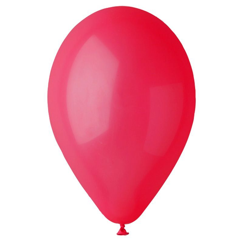 12 Ballons Rouges Foncés Biodégradables Rouge - Cdiscount Maison