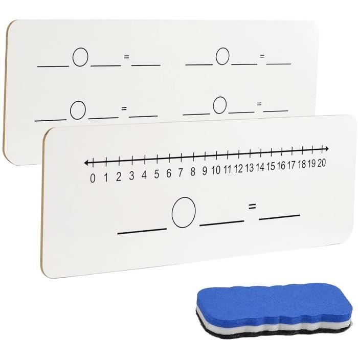 Mini Tableau Blanc Effaçable à Sec – Double Face, 16.5x17 Cm, Avec Marqueurs Et Porte-stylo – Idéal Bureau, Notes Rapides, Organisation