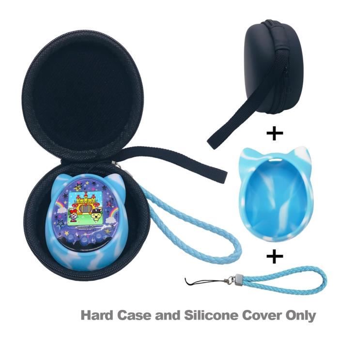 Périphériques Gamers,Housse de protection en Silicone pour Tamagotchi sur Machine de jeu d'animaux de compagnie - Type Black