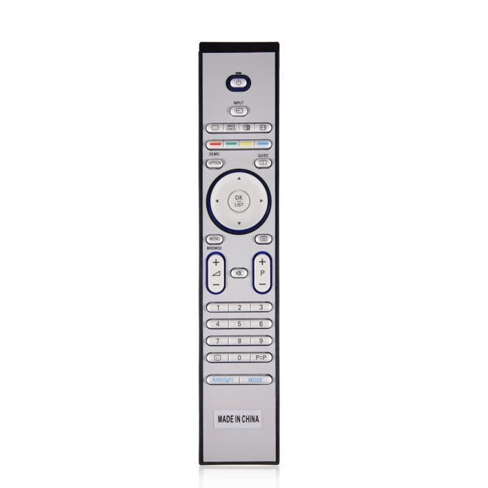 Télécommande Universelle Remplacement de la Télécommande Smart TV pour Philips RC4401 / RC4404 / RC4420 / RC4703 / RC4725 /