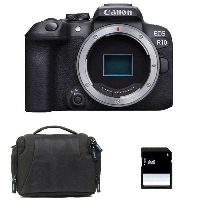 CANON EOS R10 Nu Garanti + Sac + Carte SD 8 Go - vue 3