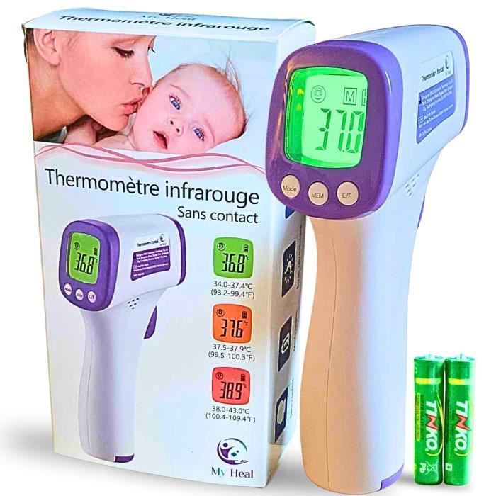 Thermomètre Frontal Professionnel Sans Contact Adulte, Enfant Et — free download