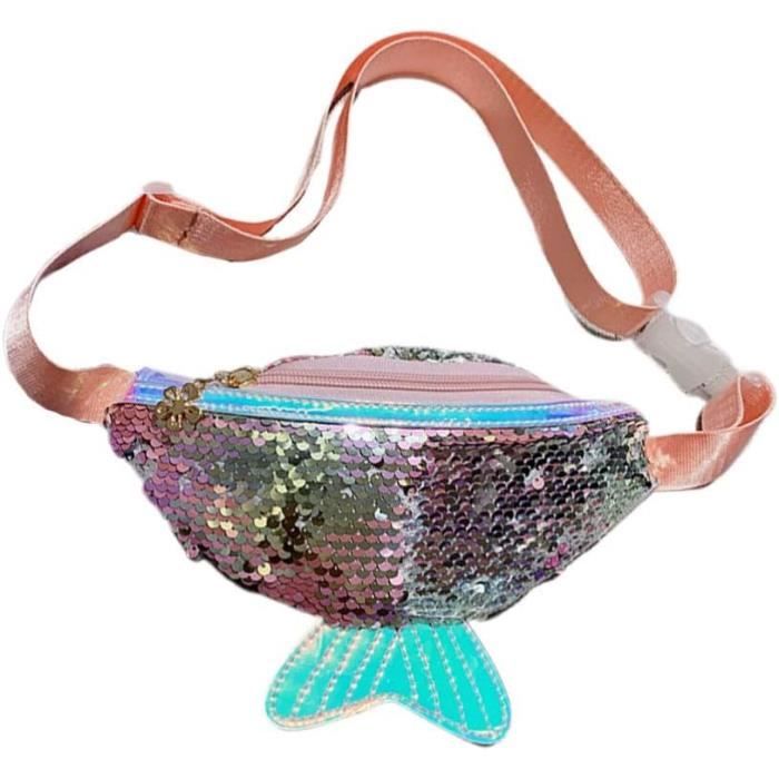 12 pièces paillettes sirène porte-clés élégant brillant mignon