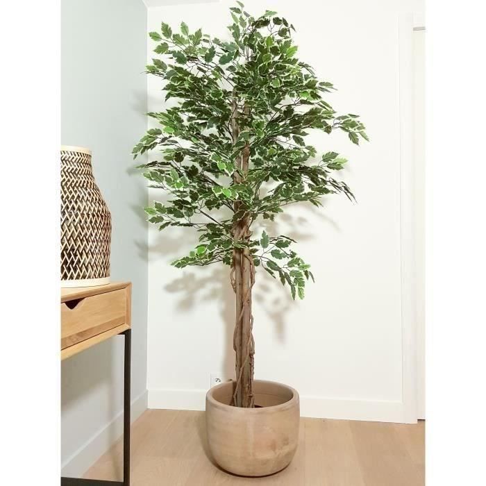 Ficus Artificiel-180cm intérieur et extérieur (Anti uv)