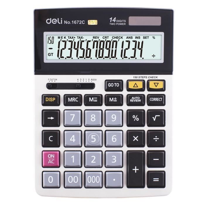 Calculatrice scientifique rebell rebell sC2040 calculatrice scientifique 240 fonctions mathématiques et 2-grand écran noir | Rakuten