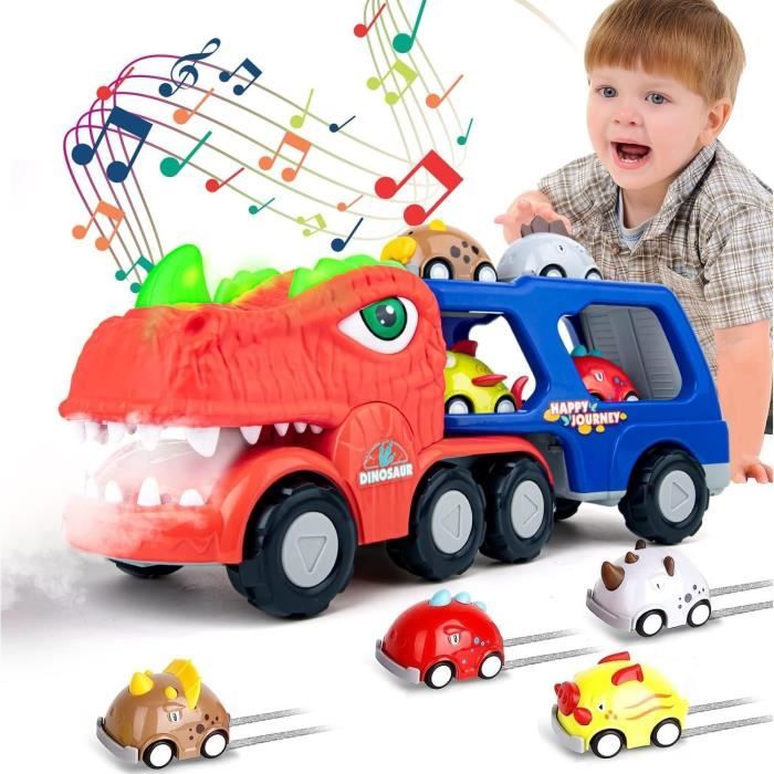 Jouet de Garage Voiture pour Enfant Garçon 2 3 4 Ans, 10 PCS Camion  Jouet-Cadeau de Transporteur Voiture Jouet pour Garçon - Cdiscount Jeux -  Jouets