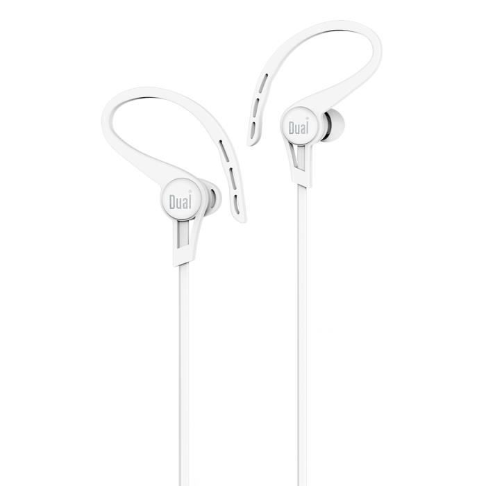 Ecouteurs Forever Écouteurs Filaires Jack 3.5 mm Intra-auriculaires Son de  Qualité Blanc