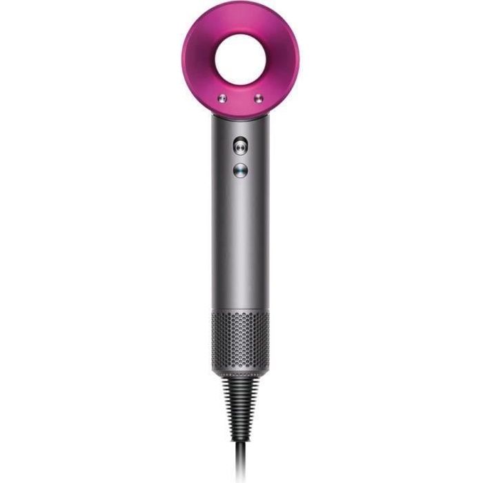 Photo de dyson-supersonic-hd1-seche-cheveux-gris-fuchsia