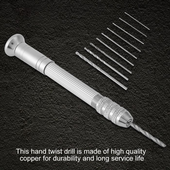 10 Forets HSS Extra Longs - 1.2 Mm X 80 Mm - Pour Métal, Bois, Plastique - Torsion Hélice Forets Pour Perçage Profond