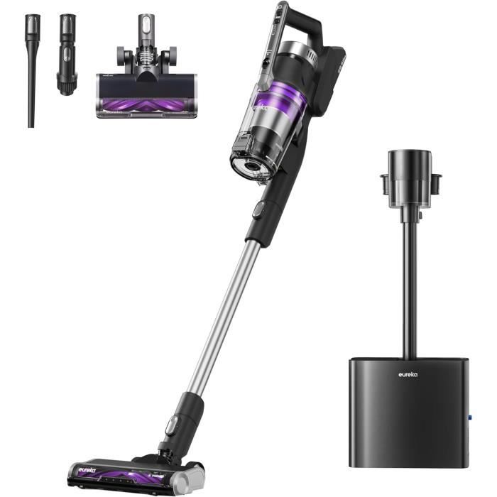 Aspirateur Balai - EUREKA - Stylus Elite - Vidange automatique - Léger - Batteries rechargeables - Eureka