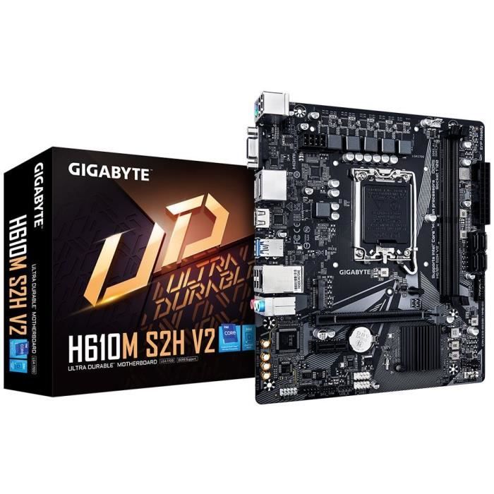 Carte mère – GIGABYTE – H610M S2H V2
