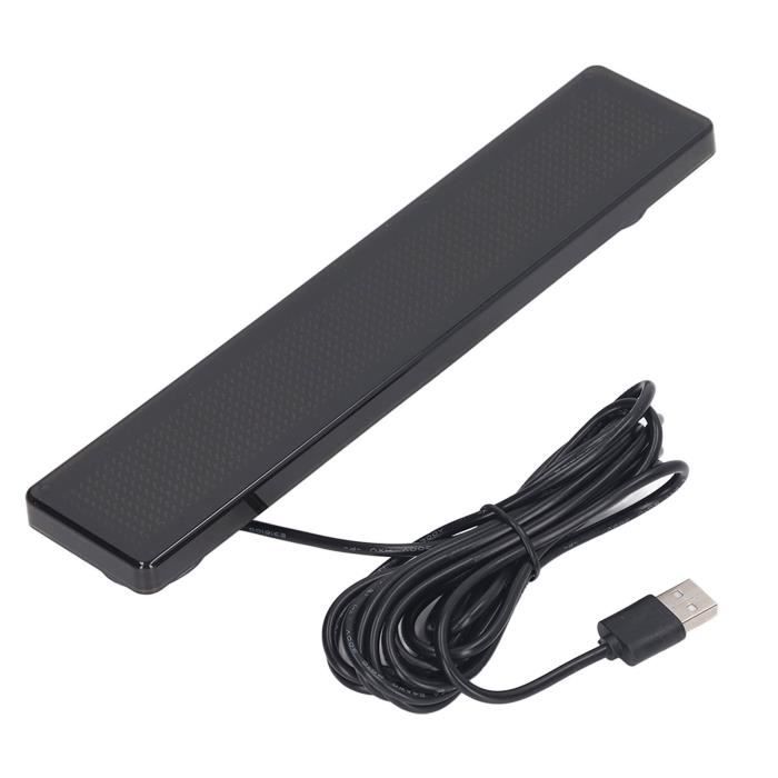 TIP-Panneau LED défilant Défilement LED Sign Programmable Red Light Display Screen Résolution 12x72 USB DC 5V