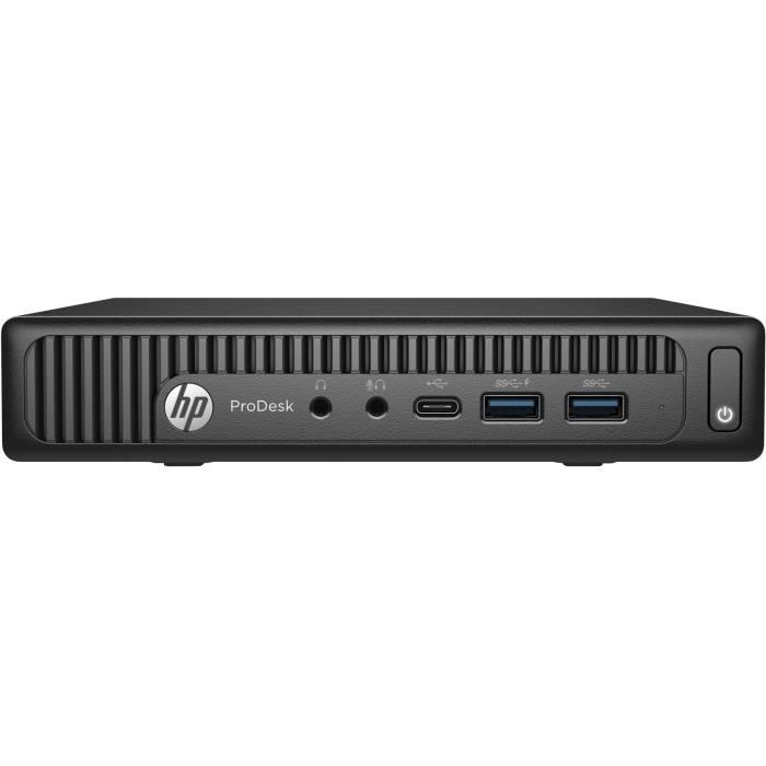 HP ProDesk Mini-ordinateur de bureau ProDesk 600 G2 (ENERGY STAR) 32 GHz Intel® Core™ i3 de 6eme génération