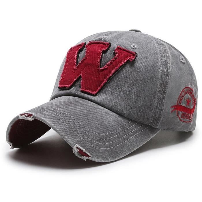 Casquette Baseball Réglable Homme/Femme - 100% Coton - Protection UV - Sport, Golf, Randonnée - Multiple Couleurs