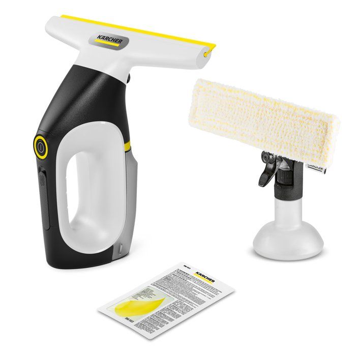 Raclette À Vitres Kärcher WV 3 Comfort Care – Autonomie 35 min, Nettoie Jusqu'à 105 m² - vue 2