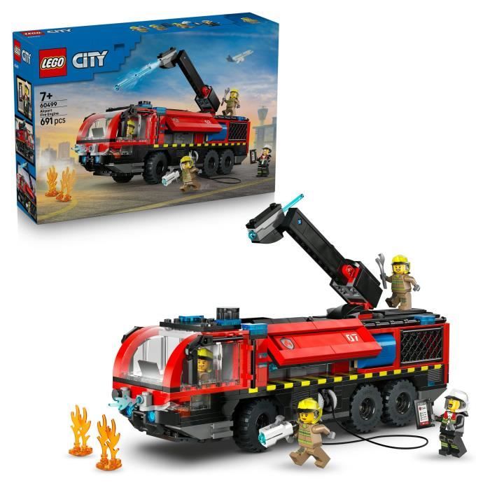 LEGO City Camion de Pompiers de l'Aéroport 60499 - vue 7