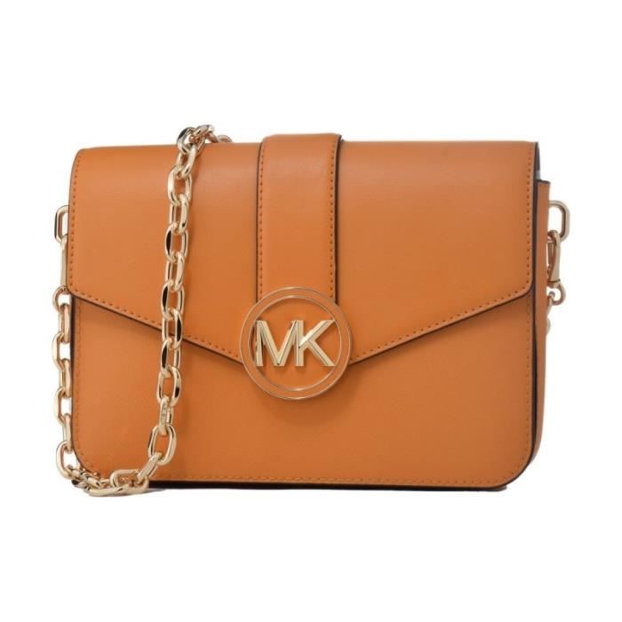 Sac a main Femme Michael Kors 35S2GNML2L HONEY COMB Orange 23 x 5 x 17 cm Cdiscount Bagagerie Maroquinerie