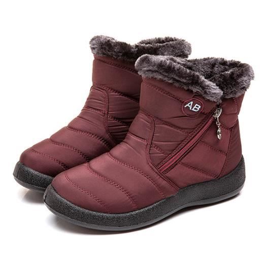 Bottines antidérapante femme clearance