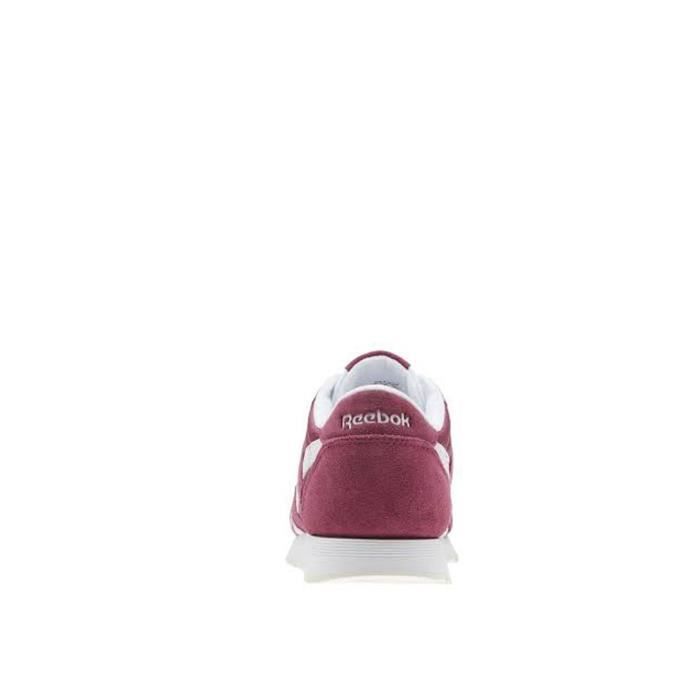 Reebok classic nylon femme rose on sale