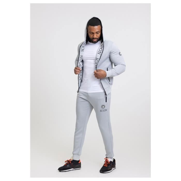 Ensemble Hiver Homme – Veste Capuche + Pantalon Jogging En Laine Chaude – Coupe-vent, épais – Pour Snowboard Et Outdoor - 9