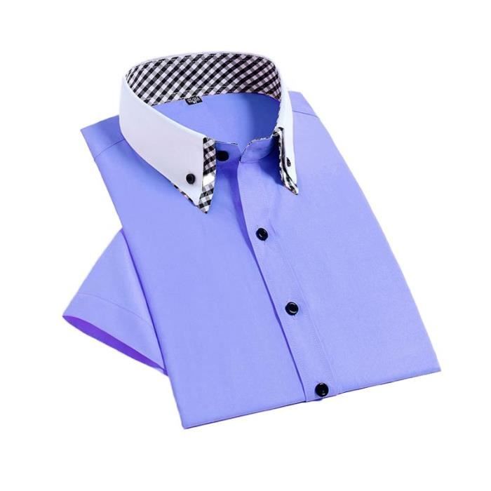 Chemise double col homme hotsell