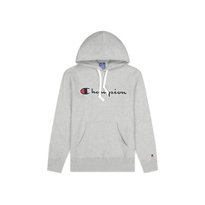 Sweat Champion Homme 214718 Gris Gris Cdiscount Sport
