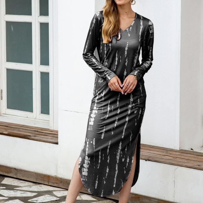 Robe De Soirée Pailletée Dégradée - Taille Plus - Manches Courtes - Brillante Et Sexy - Pour Fête, Mariage