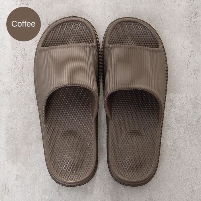 Chaussons (pantoufles) En Peluche Capybara - Taille Unique 35-41 EU - Marron, Design Mignon Et Antidérapant - Pour Hommes Et Femmes