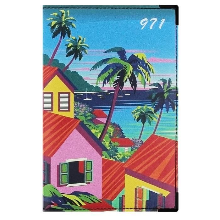 Porte-papiers Voiture Color Pop - Pour Permis, Carte Grise, Assurance - PVC - Fabriqué En France - 7