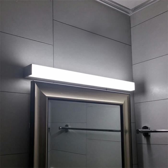 blanc chaud rond type  Luminaire LED de salle de bain lampe de miroir éclairage de meuble applique