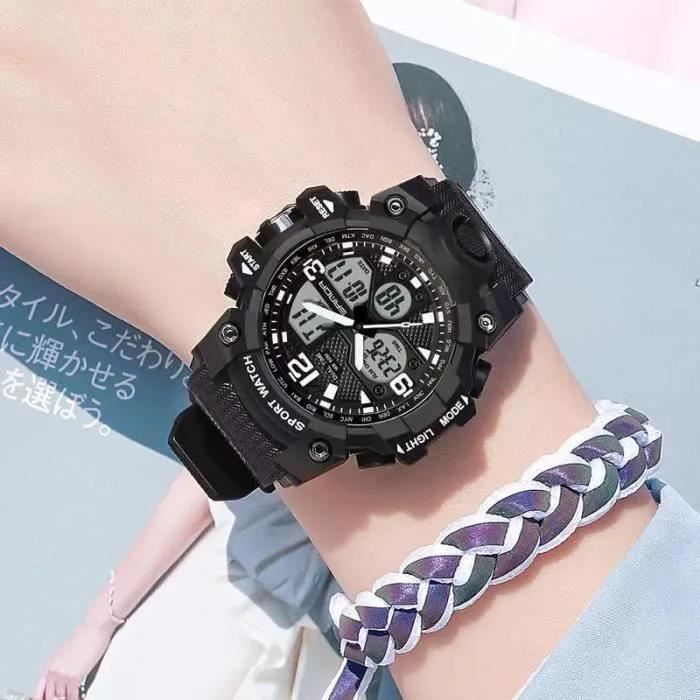 Montre sport femme motif chat - Montres/Montre sport femme motif