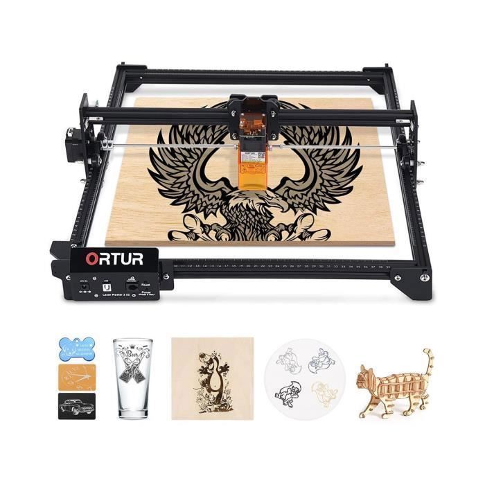 Machine à graver laser OLM2 Pro-S2-SF 24V Laser Engraver 5.5W Output Power Laser Cutter Machine de gravure laser