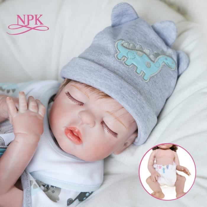 Bebê Reborn Realista de Silicone Sólido 30 cm Menino - Inspyrar