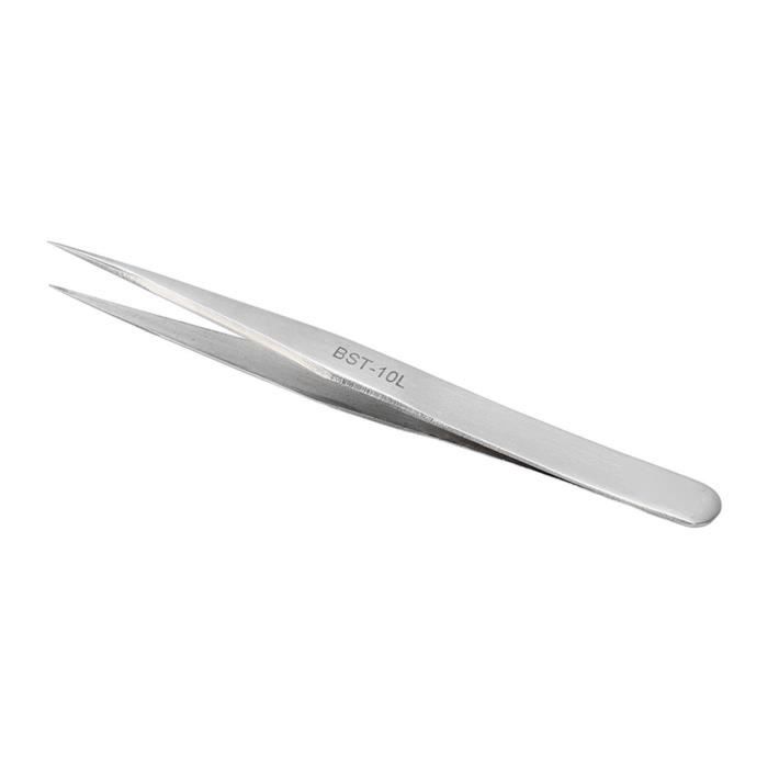 Pince à épiler à pointe pointue SALALIS en acier inoxydable Anti — free download