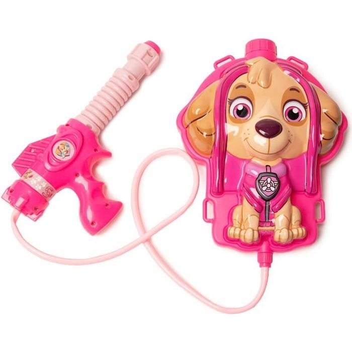 Paw Patrol Pistolet A Eau Sac A Dos Stella De La Pat Patrouille Fusil A Eau Avec Reservoir Grande Capacite Jeux Exterieur Enfant P Cdiscount Jeux Jouets