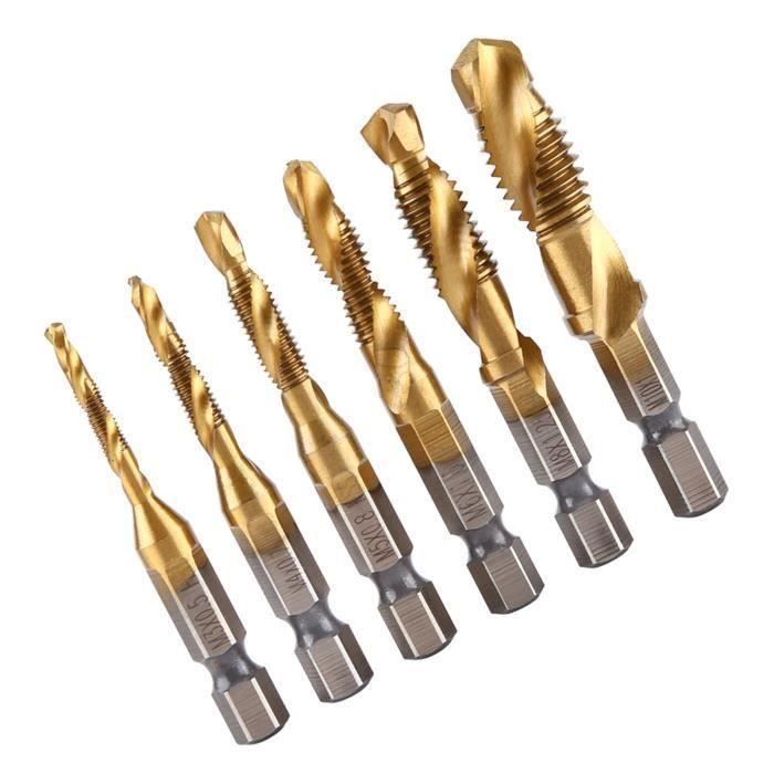 Taraud à Incision Exact M6x1,00 Mm - Acier Rapide - Norme DIN 352