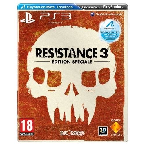 Jeu Vidéo Resistance 3 - Édition Spéciale - PS3 - Tir - Fps - Insomniac Games - Sony Computer Entertainment