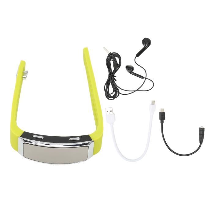 Enregistreur Vocal Numérique Wiiguda - 8 Go, Rechargeable, Activation Vocale, Ultra-léger (7,5g) Pour Cours, Interviews, Conférences