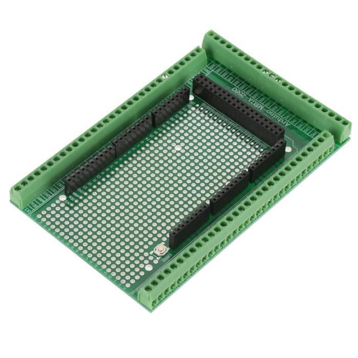 Kit Prototype Shield Bornier à Vis Pour Arduino Mega 2560 R3 – DIY Soudé Complet